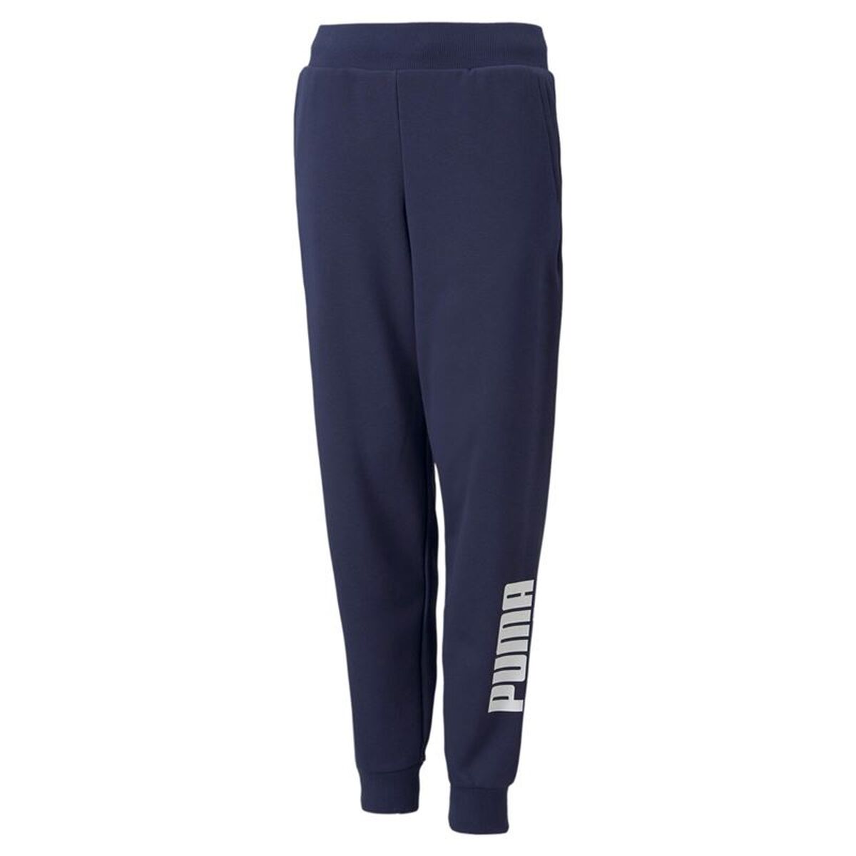 Pantalone Sportivo Per Bambini Puma Power Logo Boy Blu Scuro Taglia:15-16 Anni