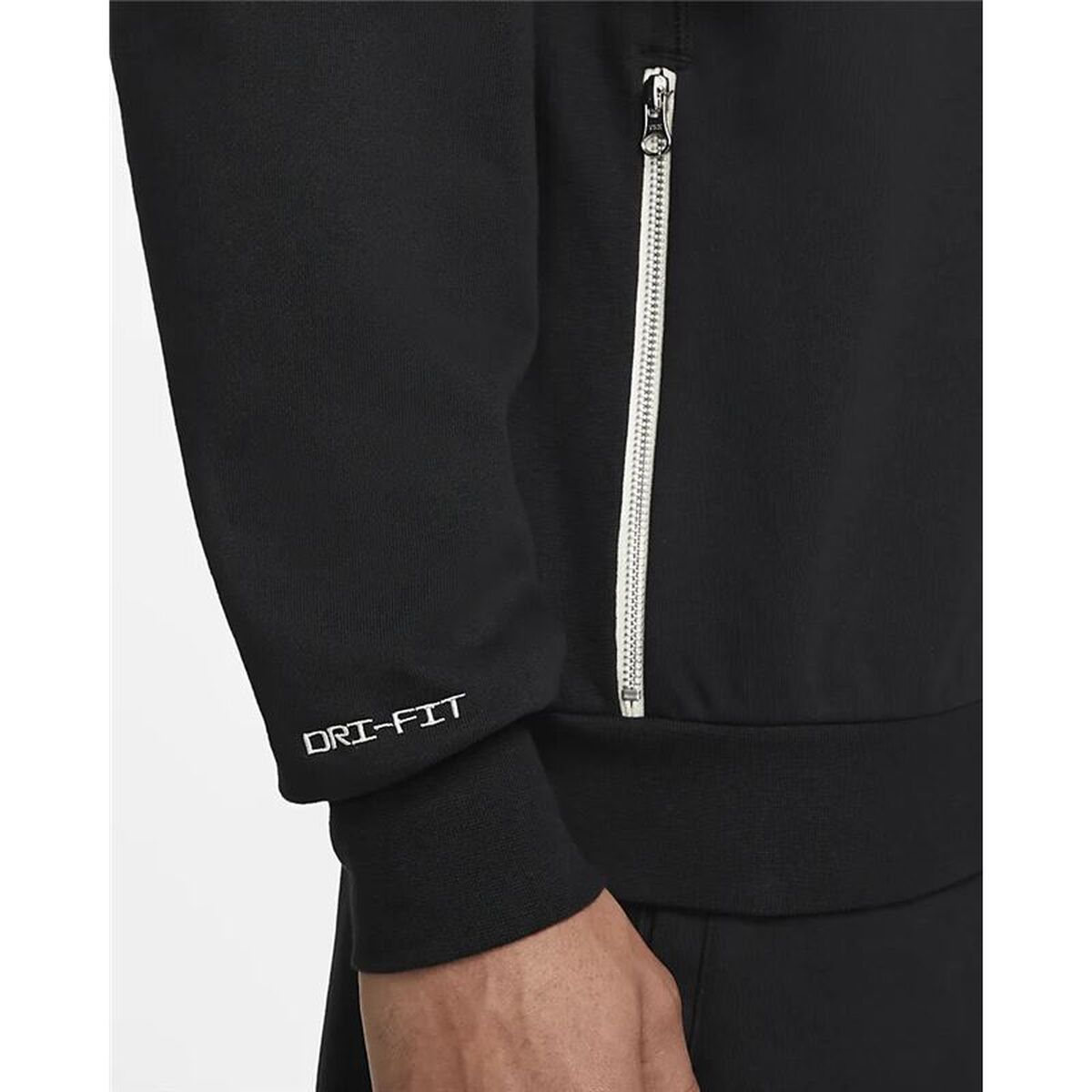 Felpa Senza Cappuccio Uomo Nike Standard Issue Nero Taglia:s - Image 4