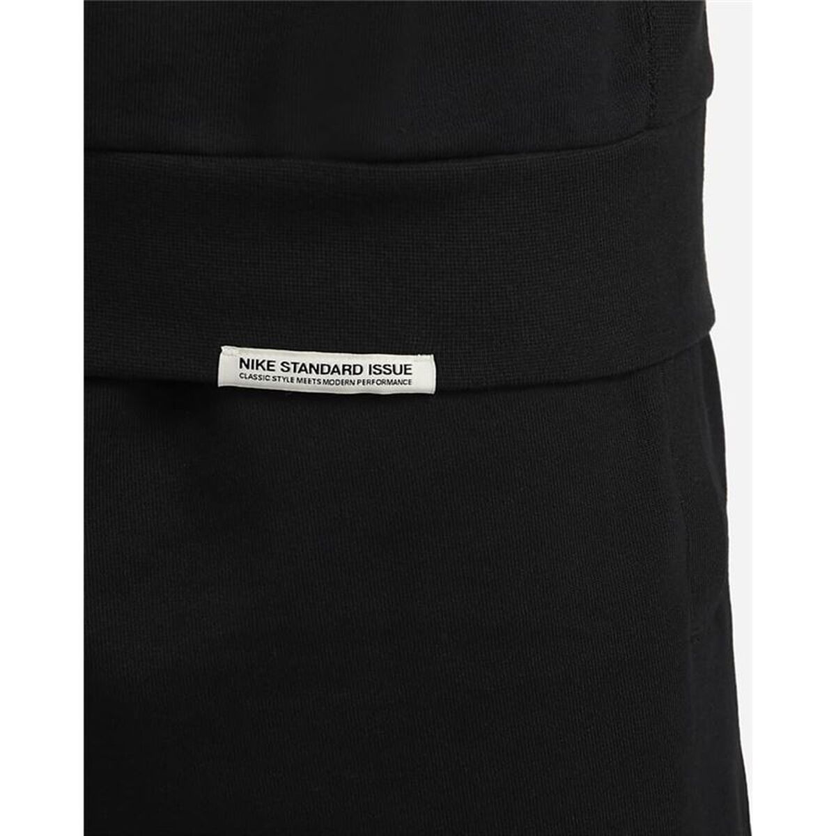 Felpa Senza Cappuccio Uomo Nike Standard Issue Nero Taglia:s - Image 5