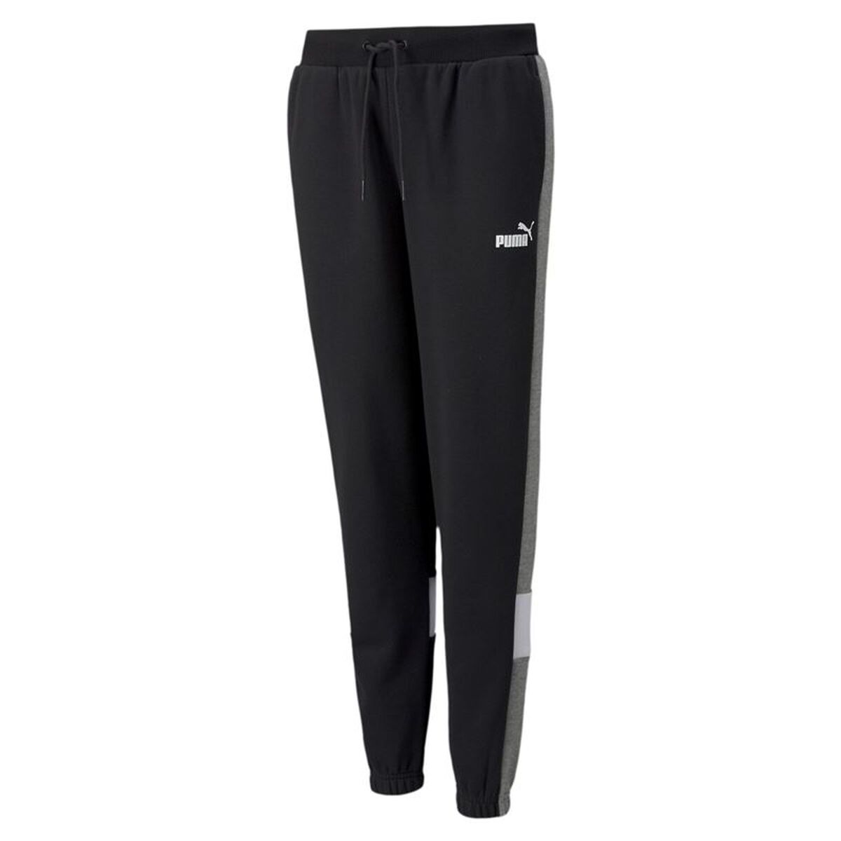 Pantalone Sportivo Per Bambini Puma Essential+ Colorblock Boy Nero Taglia:11-12 Anni