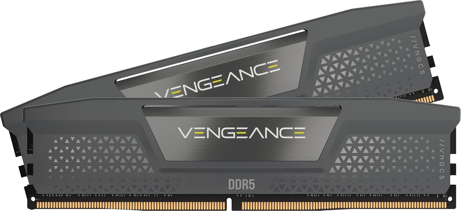 Corsair Vengeance Ddr5 16gb (2 X 8gb) Ddr5 6000 Cl36-44-44-96 1.35v Intel Xmp  Amd Expo - Grey