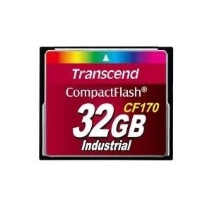 Transcend Cf170 - 32 Gb - Kompaktflash (cf) - 90 Mb/s - 1000000h - Hitzebeständig - Schockresistent - Ce - Fcc - Bsmi (ts32gcf170)