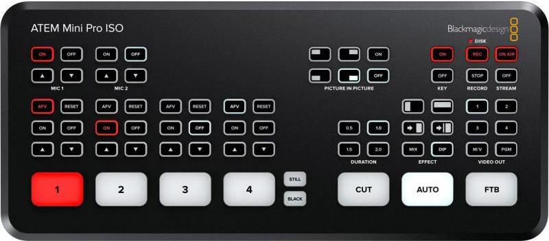 Blackmagic Design Atem Mini Pro Iso (bM-Swatemminibpriso)