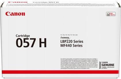 Canon 057 H - Mit Hoher Kapazität - Schwarz - Original - Tonerpatrone - Für Imageclass Lbp228, Lbp236, Lbp237, Mf455, I-Sensys Lbp233, Lbp236, Mf453,