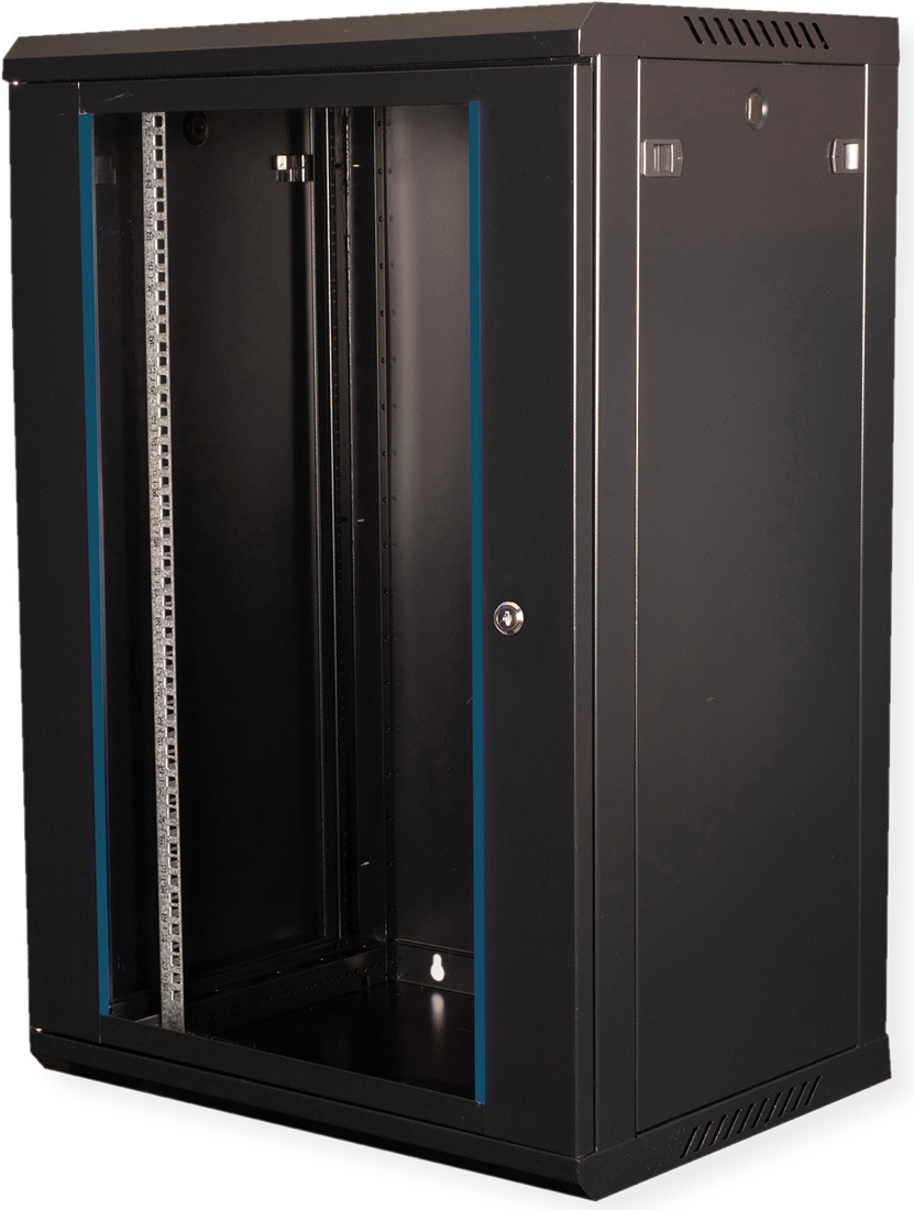 Value 19-Zoll Wandgehäuse 600x450mm Schwarz Bausatz - Wandgehäuse (26.99.0827)