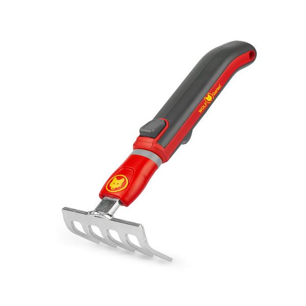 WolF-Garten LJ-M/zm 015, Handrechen, Schwarz, Rot, Kunststoff, Schwarz, Rot, 8 Cm, 1 Stück(e)