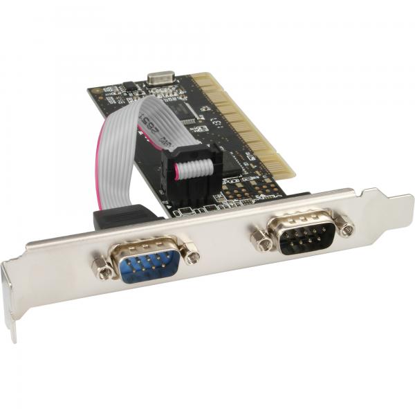 Inline Schnittstellenkarte - 2x 9pol Seriell - Pci