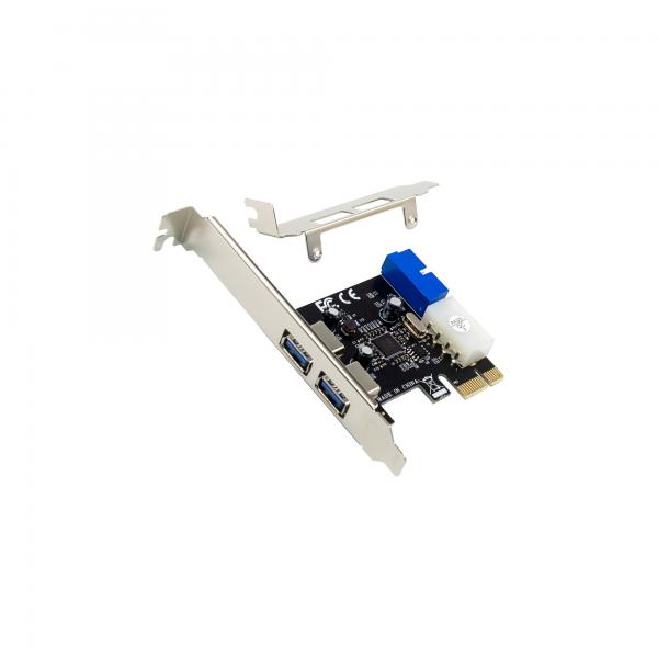 Inline Schnittstellenkarte - 4x Usb 3.2 Gen.1 (2+2) - Pcie - Low Profile - Vl805 - Image 3
