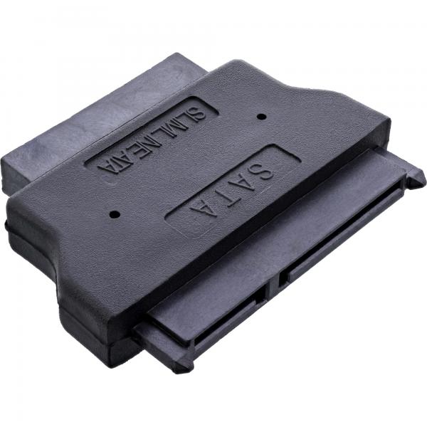 Inline Adapter Sata - 22pol. St (7+15) Auf Slimline 13pol. Bu (7+6)