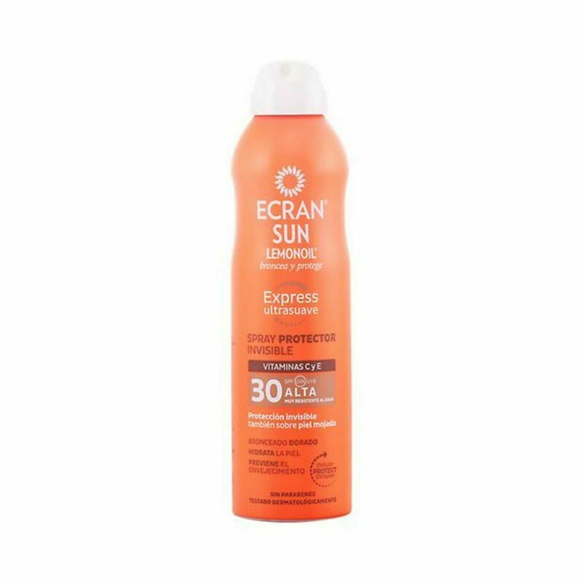 Spray Protezione Solare Ecran Bianco Spf 30 15 Ml 250 ml