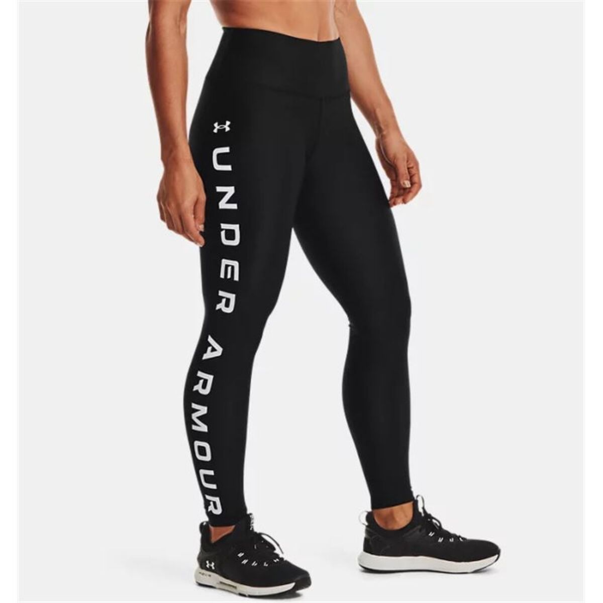 Leggings Sportivo Da Donna Under Armour Heatgear Nero Taglia:s - Image 3