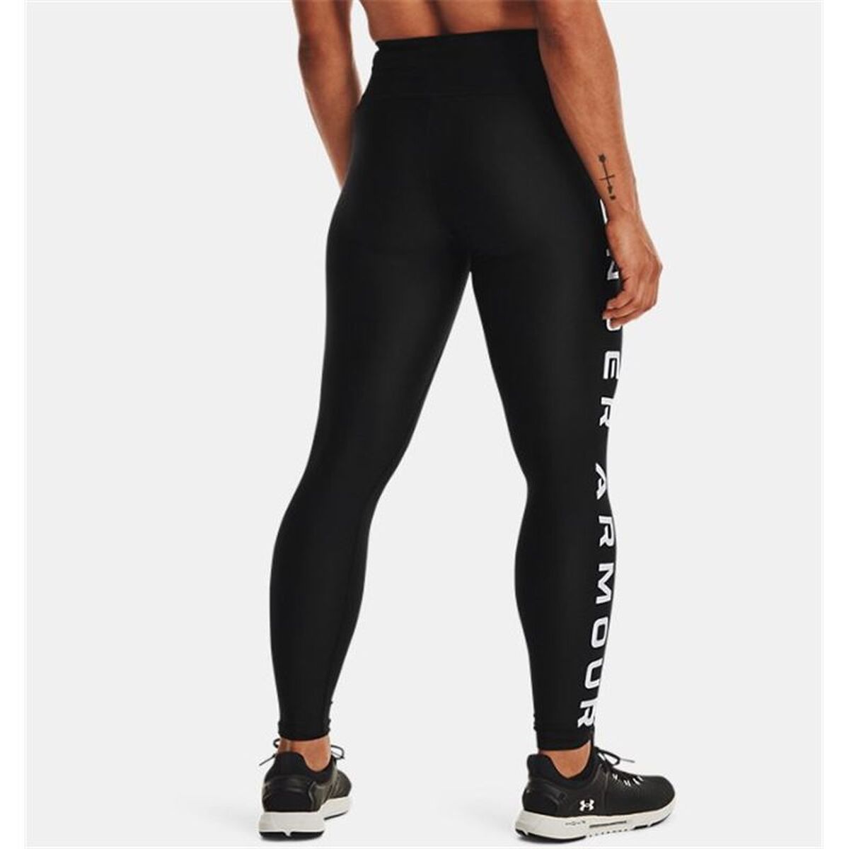 Leggings Sportivo Da Donna Under Armour Heatgear Nero Taglia:s - Image 4