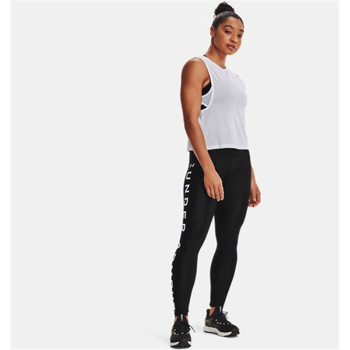 Leggings Sportivo Da Donna Under Armour Heatgear Nero Taglia:s - Image 6