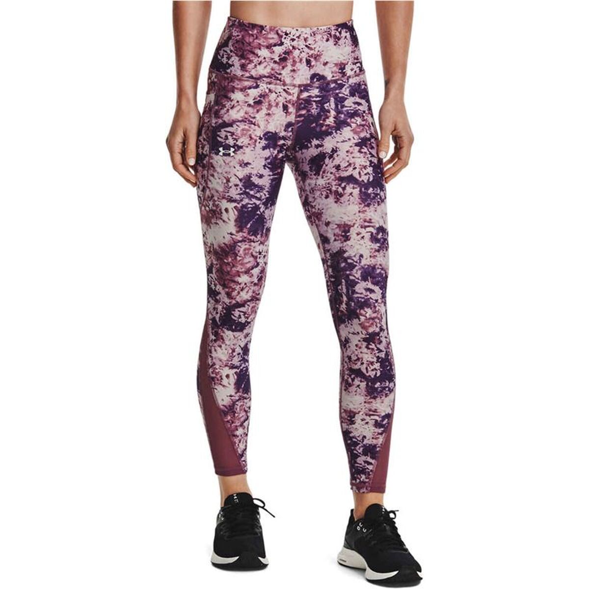 Leggings Sportivo Da Donna Under Armour Heatgear Violetta Taglia:s - Image 3