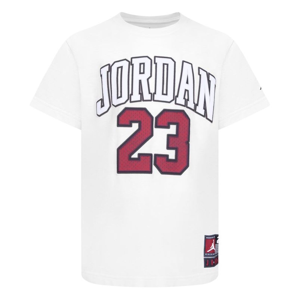 Maglia A Maniche Corte Per Bambini Jordan 95a088-001 Bianco