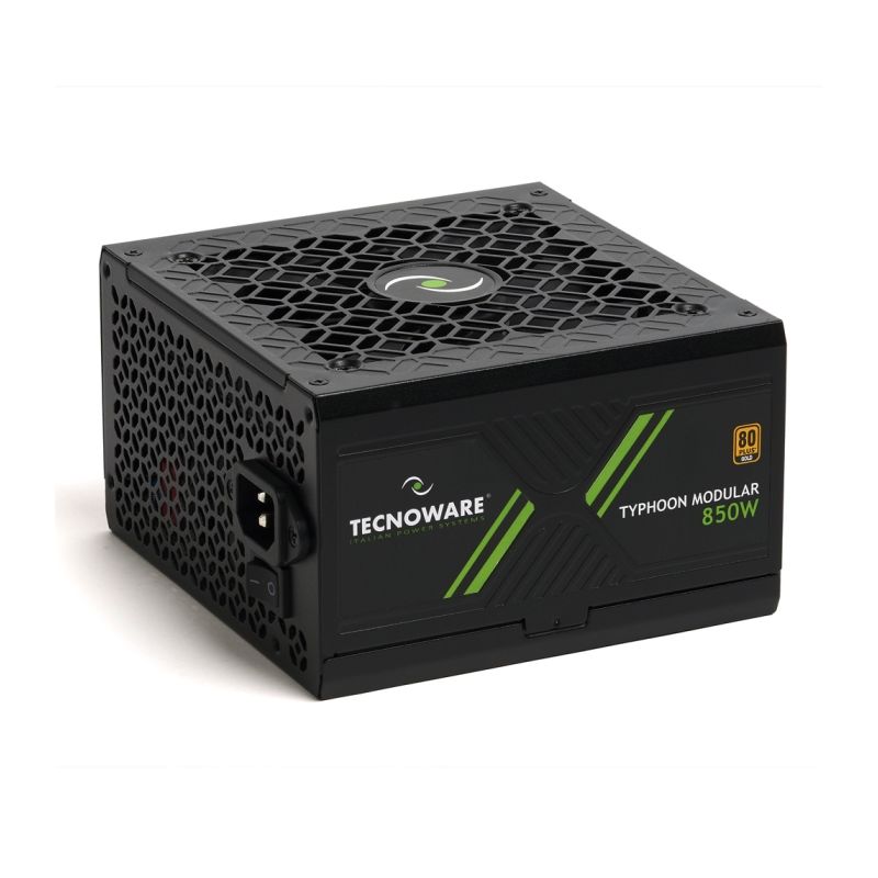 Tecnoware Alimentatore Typhoon 850 W Modular 80+ Gold