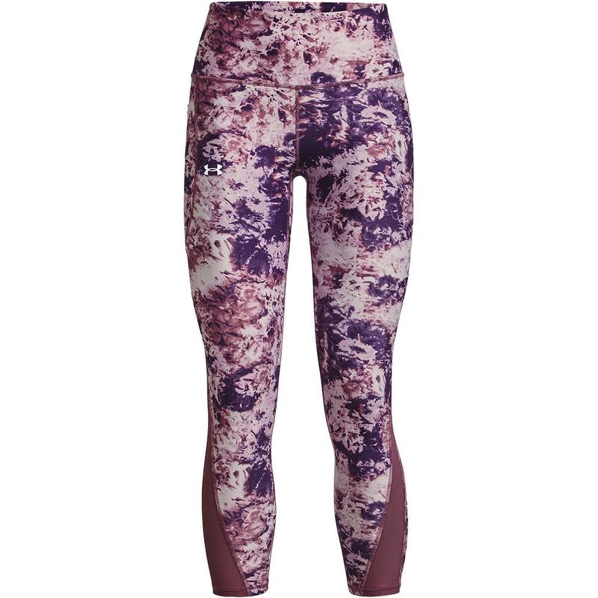 Leggings Sportivo Da Donna Under Armour Heatgear Violetta Taglia:m