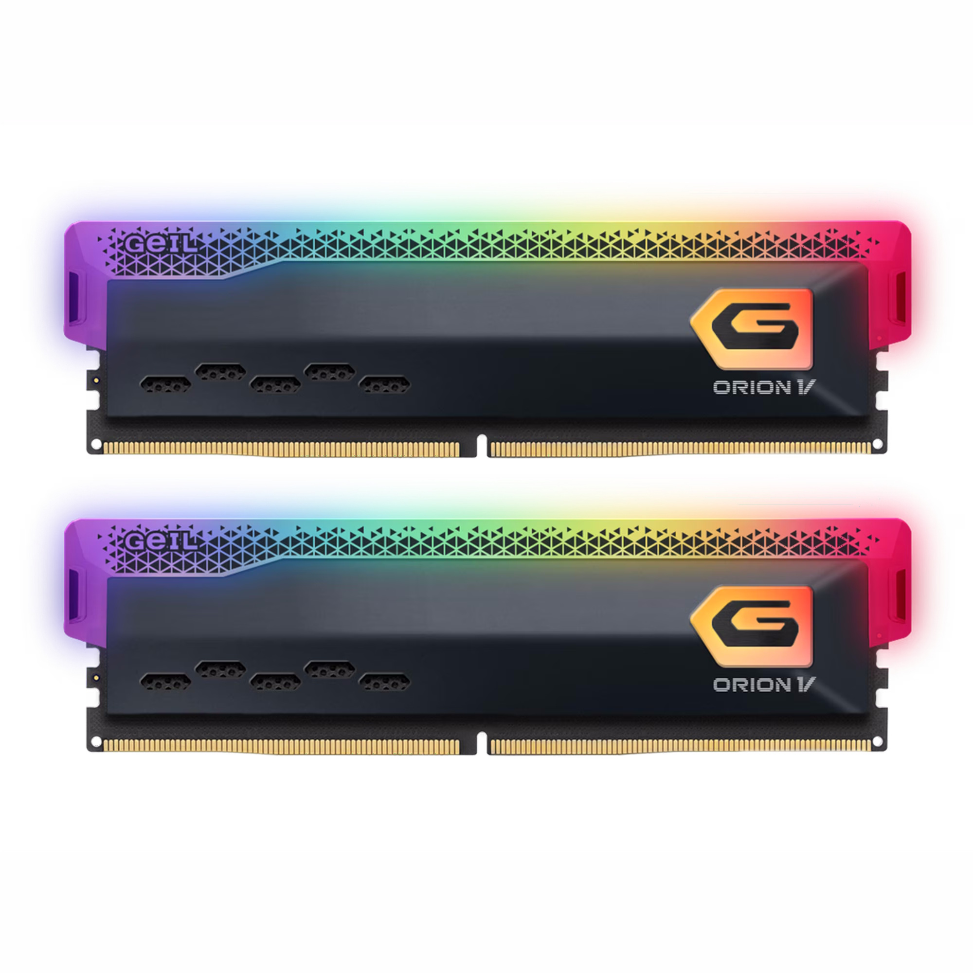 Geil Ram 32gb(16gbx2) Ddr5 Orion V RgB-Gray Pc5-44800 5600mhz 38-44-44-84