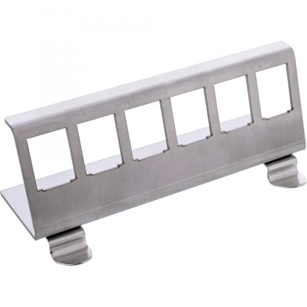 Inline Keystone SnaP-In MetalL-Modulhalter - 6-Fach Für Hutschiene
