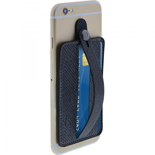 Inline Smartphone KreditkarteN-Tasche - Mit Handschlaufe - Schwarz