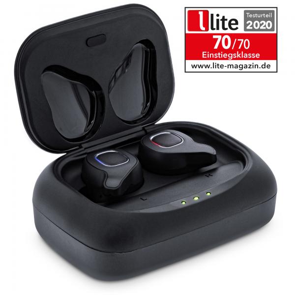 Inline Pure Air Tws - Bluetooth IN-Ear Kopfhörer Mit Tws - Mit QI-Case Powerbank