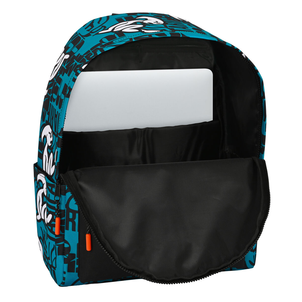 Zaino Per Portatile El Niño  El Niño  Nero Azzurro (31 X 40 X 16 Cm)