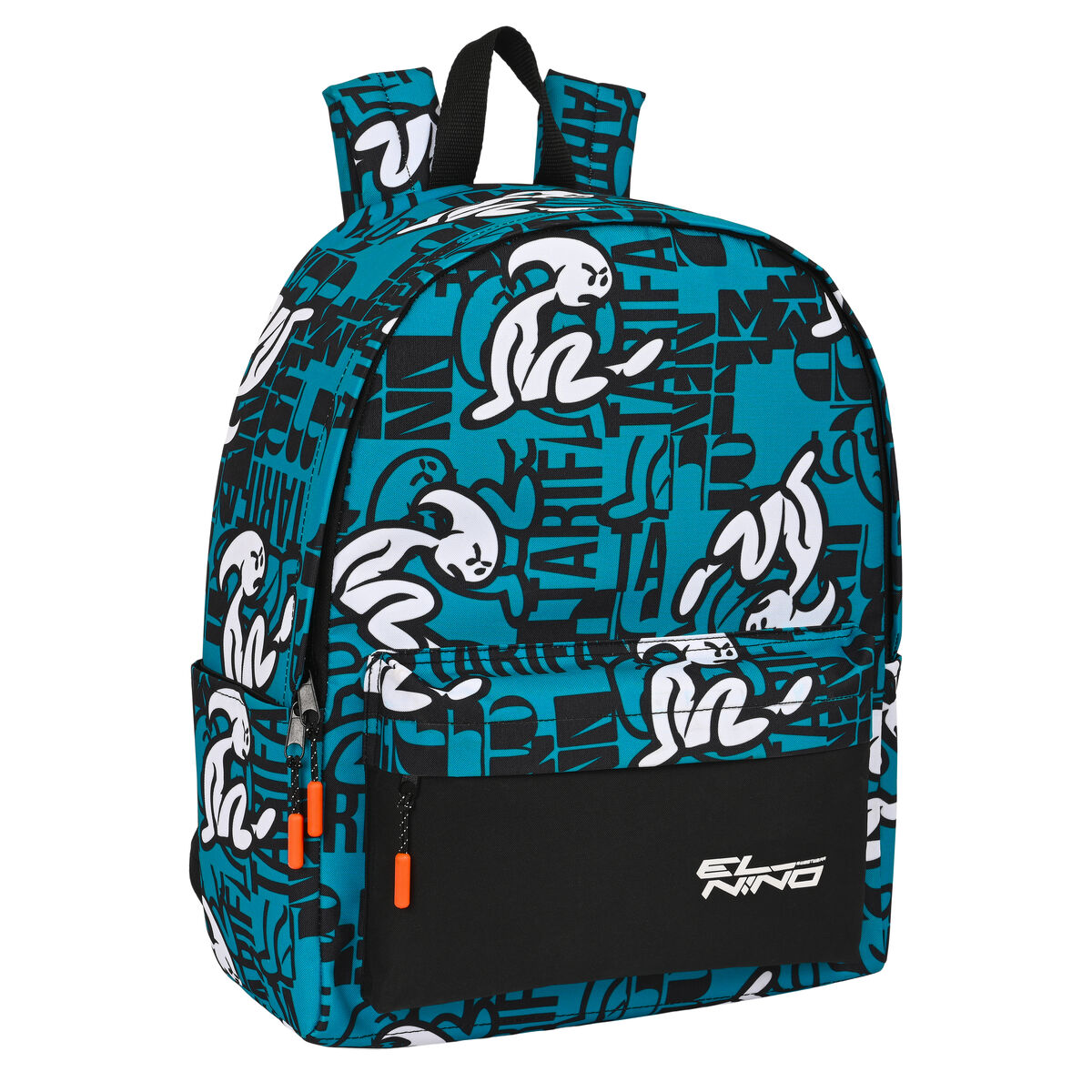 Zaino Per Portatile El Niño El Niño Nero Azzurro (31 X 40 X 16 Cm) - Image 3