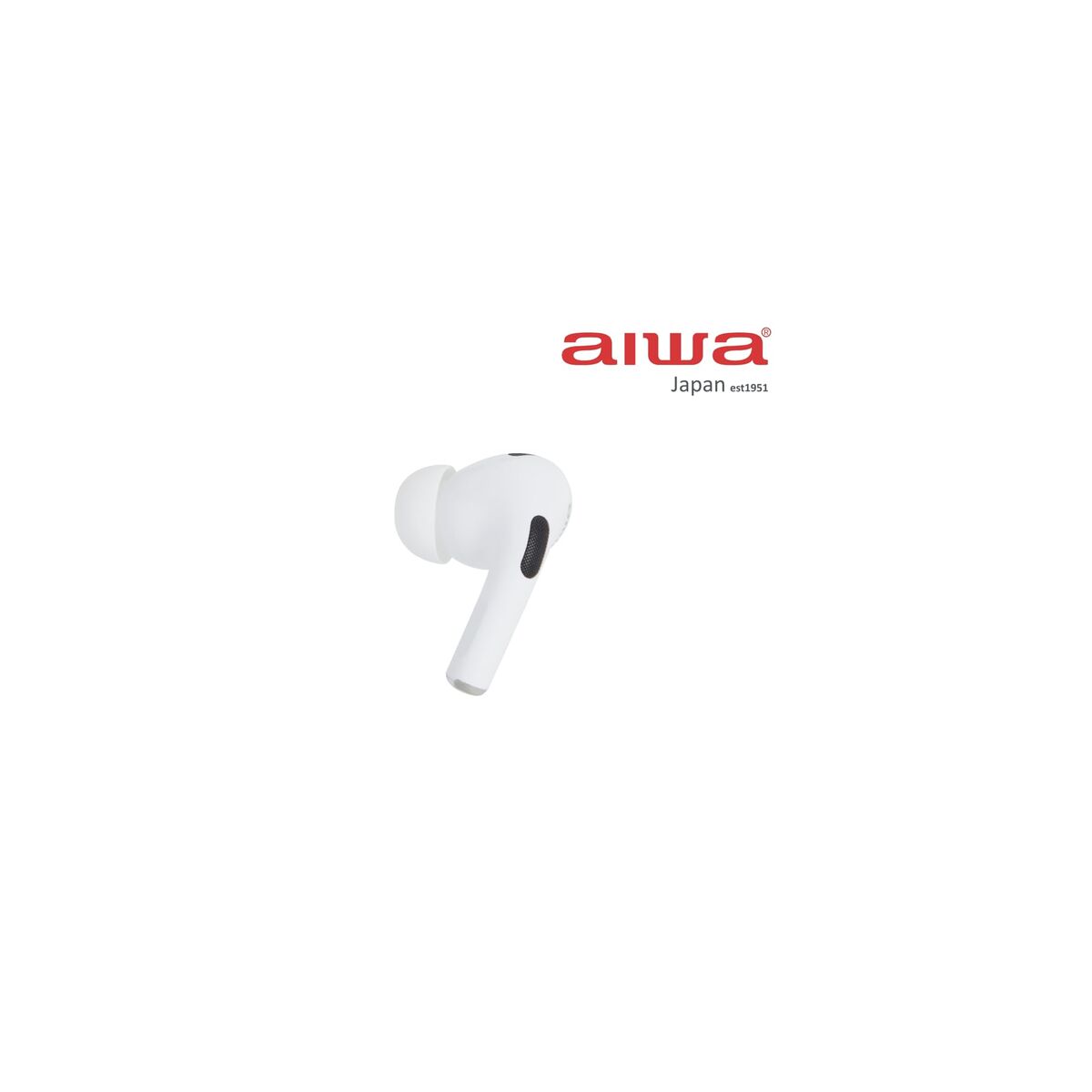 Auricolari Wireless Con Custodia Di Ricarica Aiwa EbtW-350wt Bianco