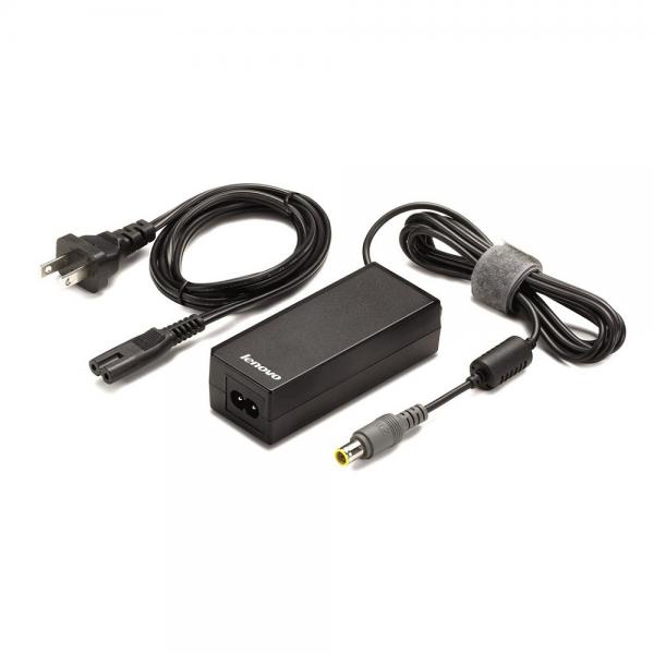 Lenovo Fru45n0120 Adattatore E Invertitore Interno 65 W Nero (aC-Adapter 65w - Fru45n0120, Notebook, Indoor, - 100-240 V, 50/60 Hz, 65 W, Black - War