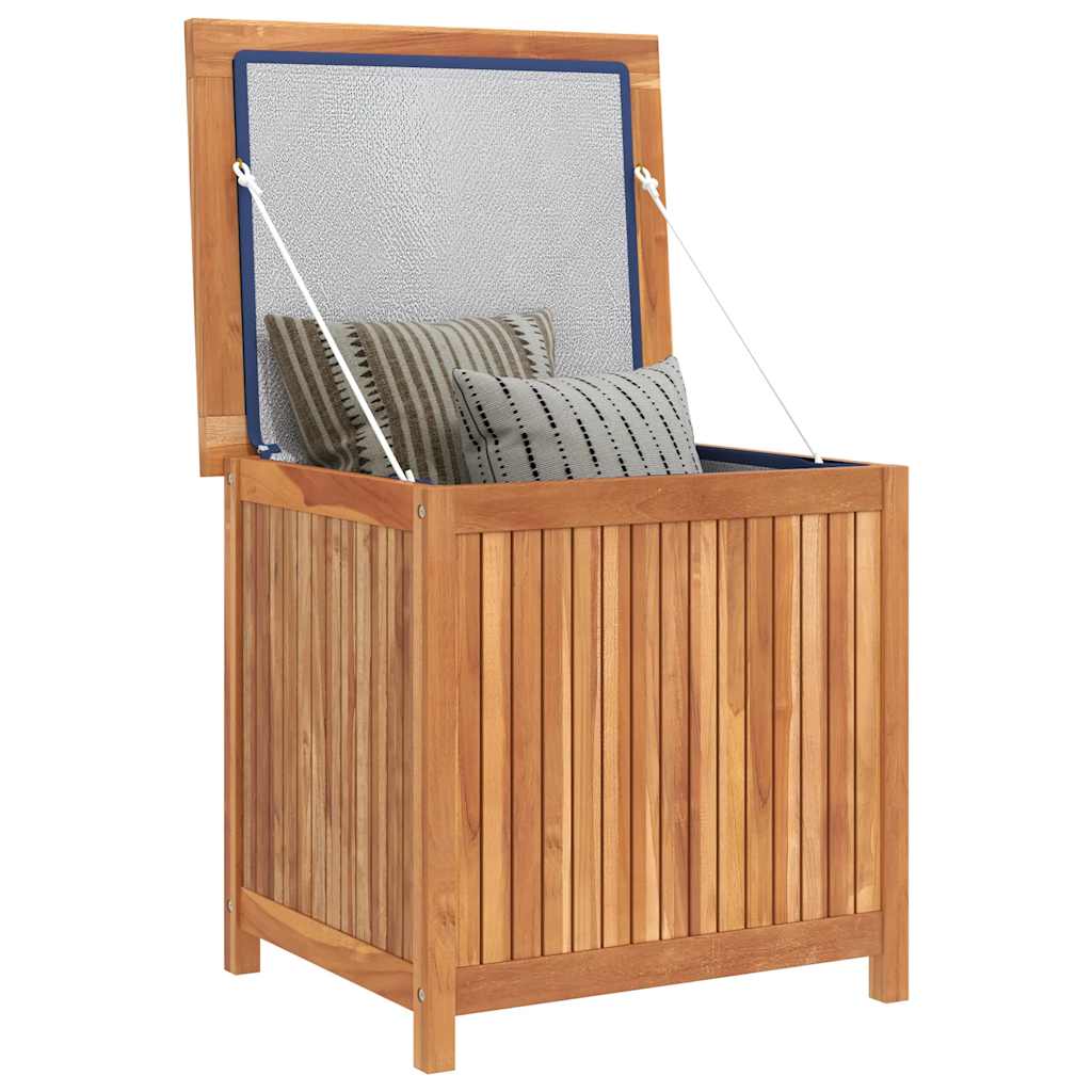 Baule Da Giardino 60x50x58 Cm In Legno Massello Di Teak - Image 3