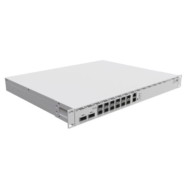 Mikrotik Ccr2216-1G-12xS-2xq Router Cablato Gigabit Ethernet Argento (mikrotik Ccr2216 Cloud Core Router 100 Gbps Qsfp28 - Ccr2216-1G-12xS-2xq)