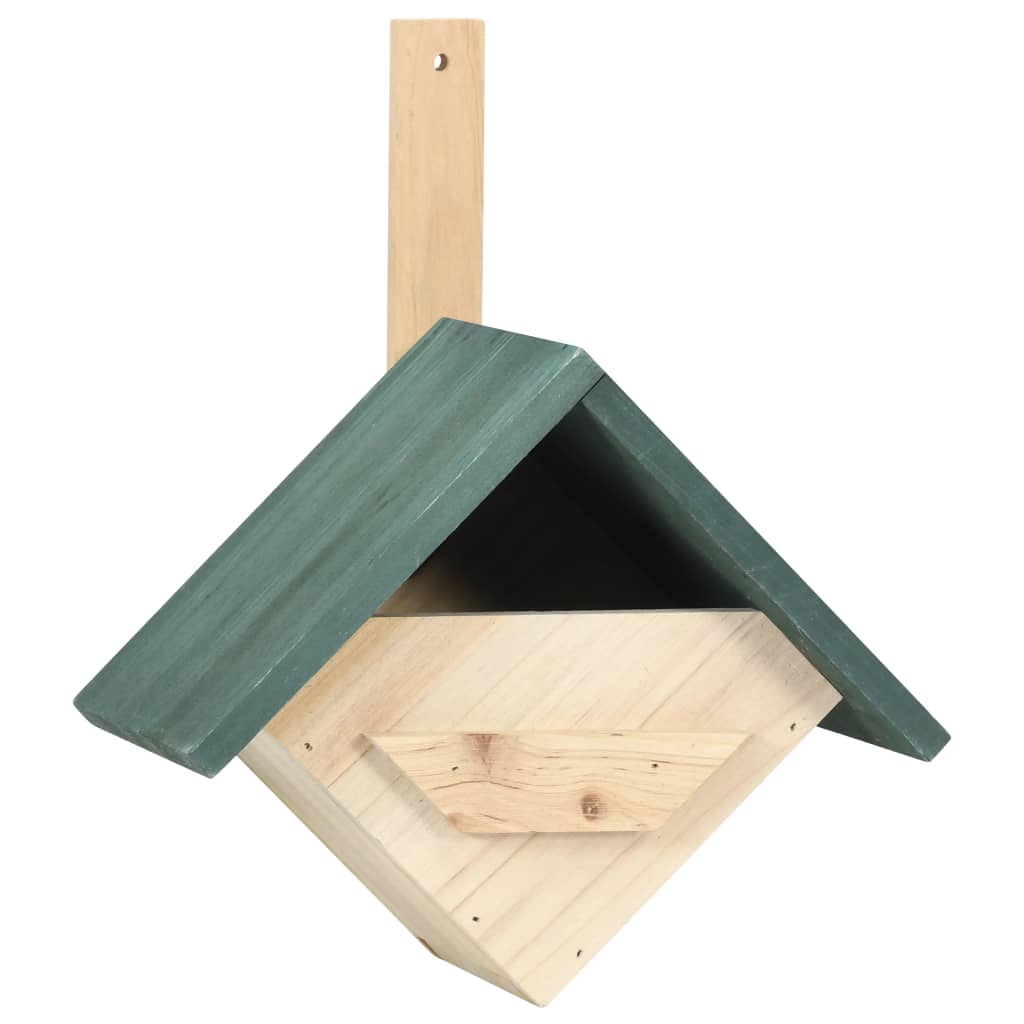 Casette Per Uccelli 4 Pz 24x16x30 Cm In Legno Di Abete