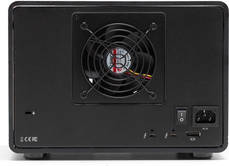 Owc Thunderbay 8 Raid Ready 8-Bay External Storage Enclosure With 2x Tb3 Ports Featuring Softraid Xt. Tb 3 Cable Incl. (owctb38srkit0)