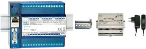 W&t WeB-Io 4.0 Digital, 12x Input, 12x Output Schaltsignale Über Tcp/iP-Ethernet Steuern, Erfassen Und - 1 Stück (57730)