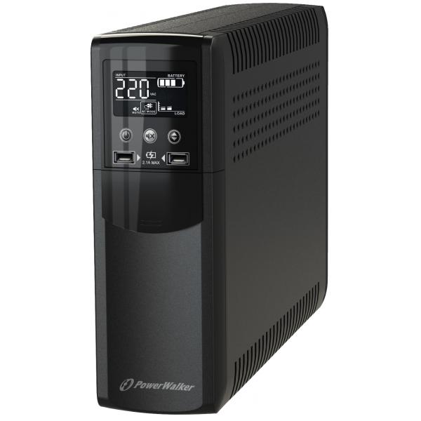 Powerwalker Vi 600 Csw Gruppo Di Continuità [ups] A Linea Interattiva 0,6 Kva 360 W 4 Presa[e] Ac (vi 600 Csw - Ups 600va/360w Line Interact. - Pure