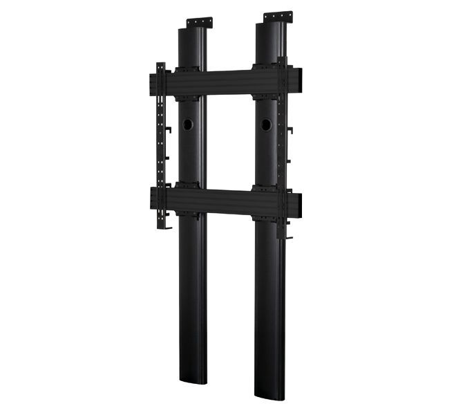 B-Tech Bt8707 2,54 M [100] Nero (bt8707/b - Floor To Wall Uc Stand 5 Part Kit Blk)