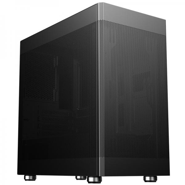 Itek Case Promesh 35b, Gaming Office Mini Tower Matx, TypE-C, 2xusb3, 3 Lati Mesh