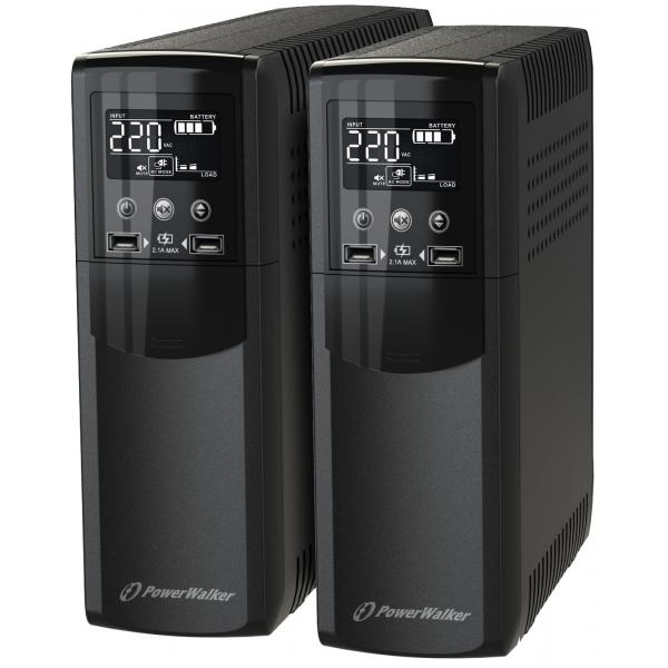 Powerwalker Vi 1500 Csw Iec Gruppo Di Continuità [ups] A Linea Interattiva 1,5 Kva 900 W 8 Presa[e] Ac (powerwalker Vi 1500 Csw Iec - Ups - 90)