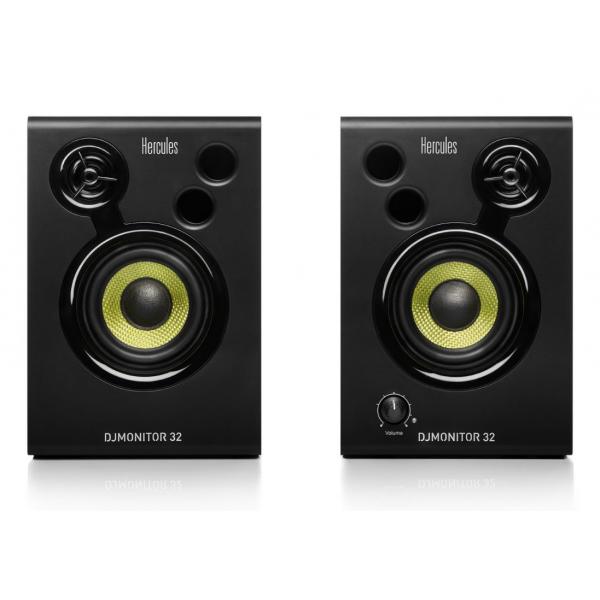 Hercules Djmonitor 32 3-Vie Nero Cablato 30 W (hercules Dj Monitor 32)