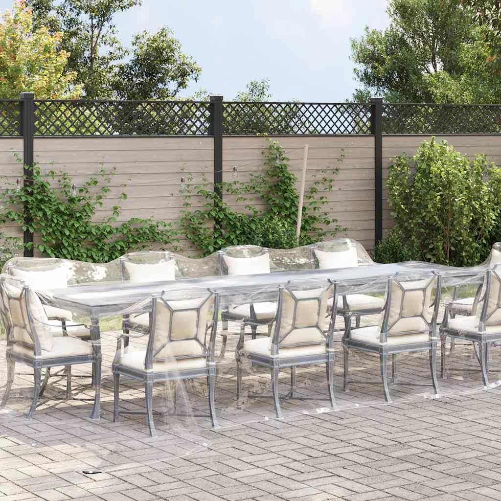 Telone Trasparente Con Occhielli 4x10 M In Pvc