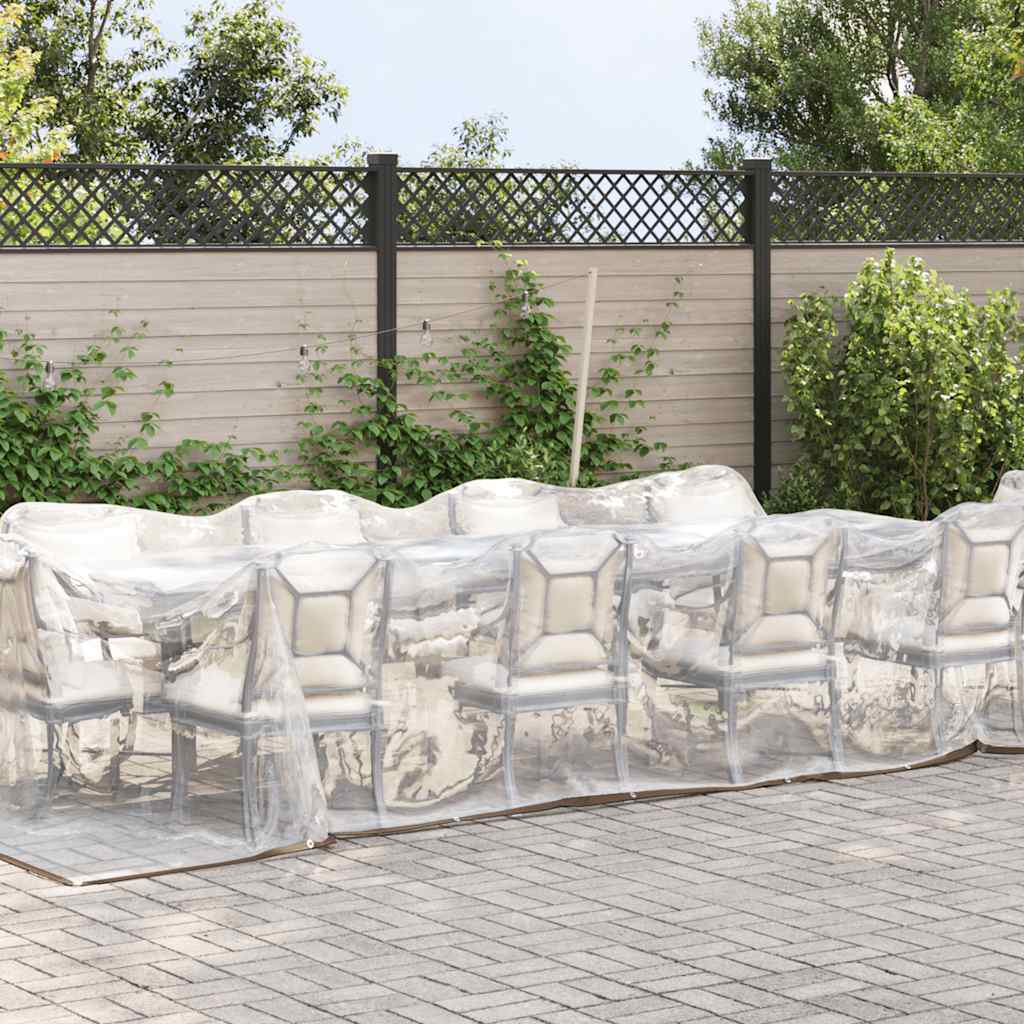 Telone Trasparente Con Occhielli 3x12 M In Polietilene