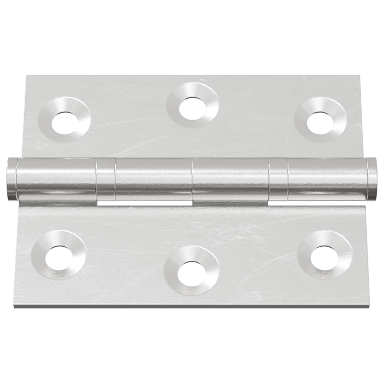 Cerniera 12 Pcs Argento 50 X 38 X 1,3 Mm Acciaio - Image 5