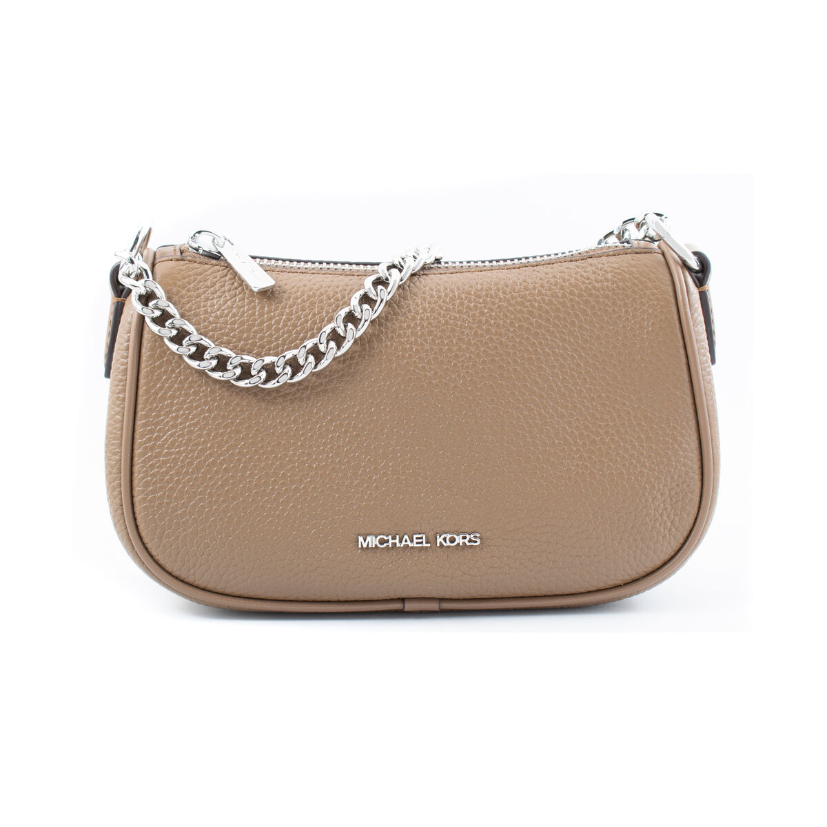 Borsa A Tracolla Michael Kors Carmela Marrone 20 X 12 X 7 cm