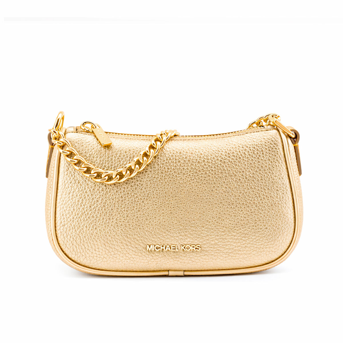 Borsa A Tracolla Michael Kors Carmela Dorato 20 X 12 X 7 cm