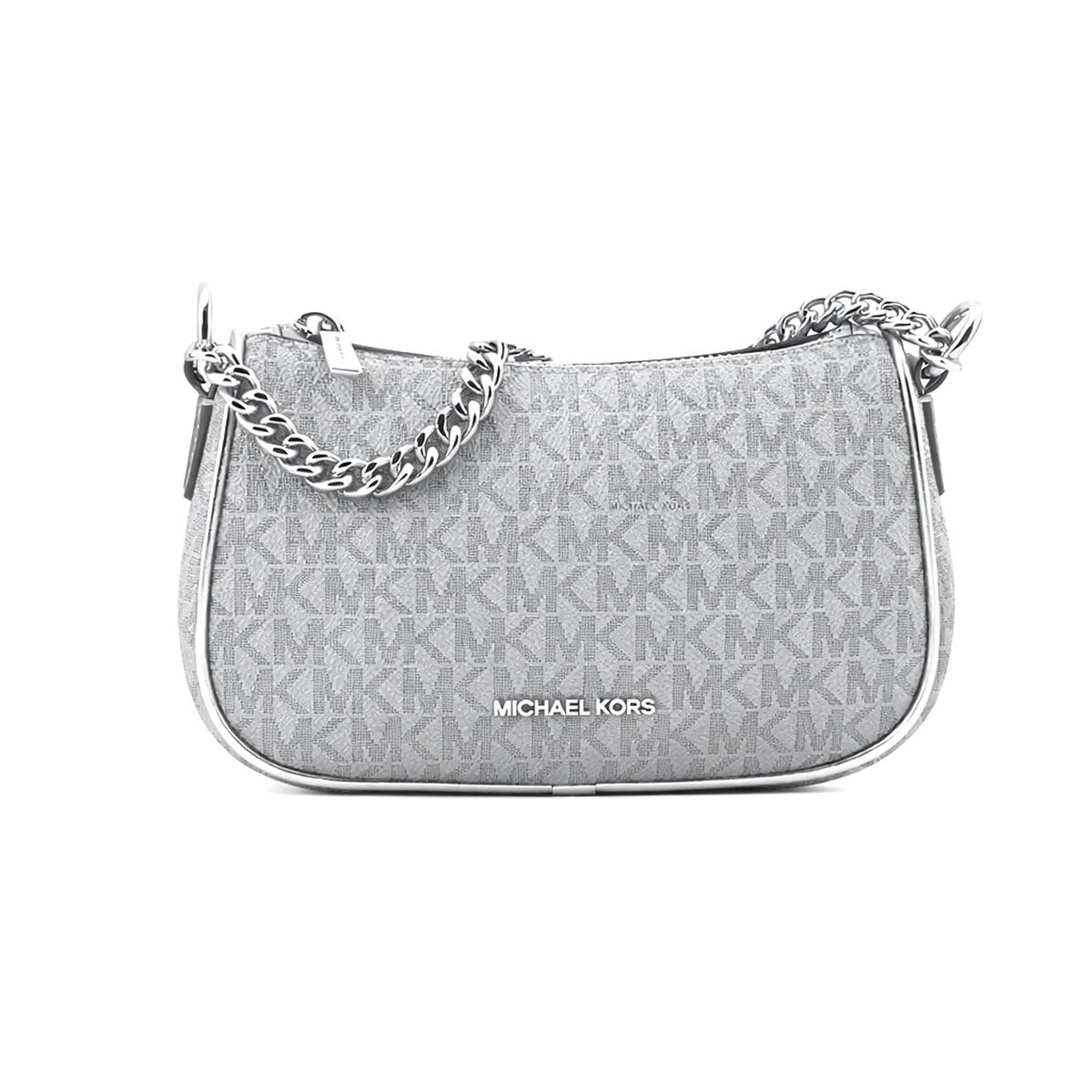 Borsa A Tracolla Michael Kors Carmela Grigio 20 X 12 X 7 cm