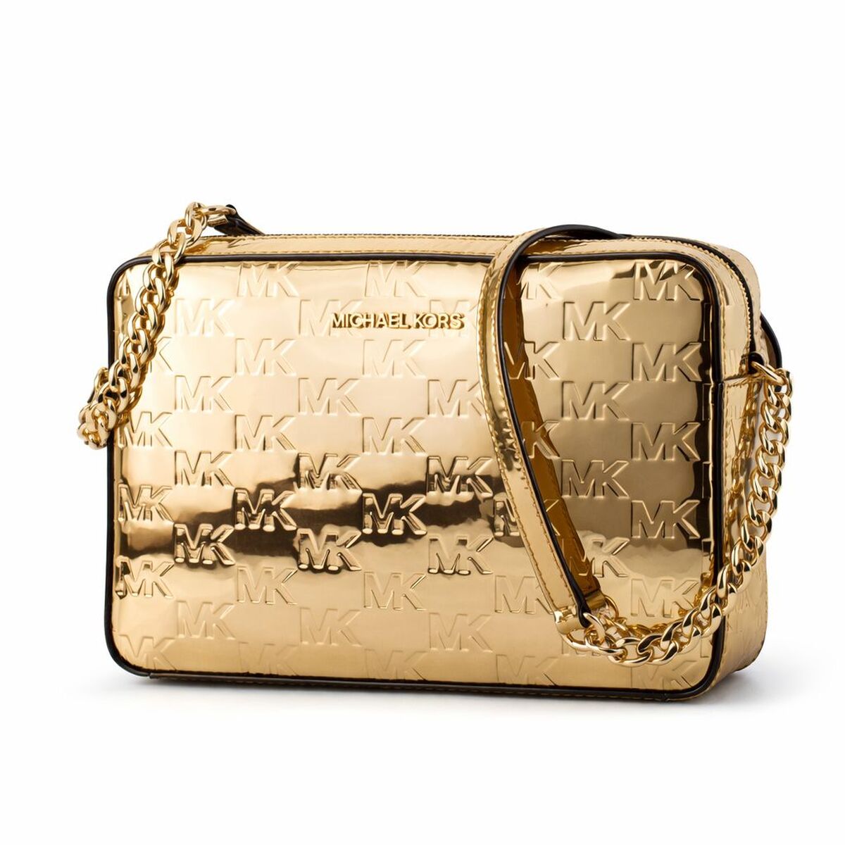 Borsa A Tracolla Michael Kors 35f5gttc9I-PalE-Gold Dorato 24 X 16 X 6 cm