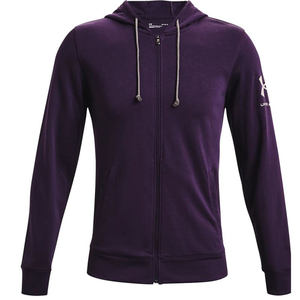Giacca Sportiva Da Uomo Under Armour Rival Terry Magenta Taglia:m