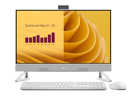 Dell Pc Aio 27" I5-1334u 16gb 512gb Ssd Win 11 Pro