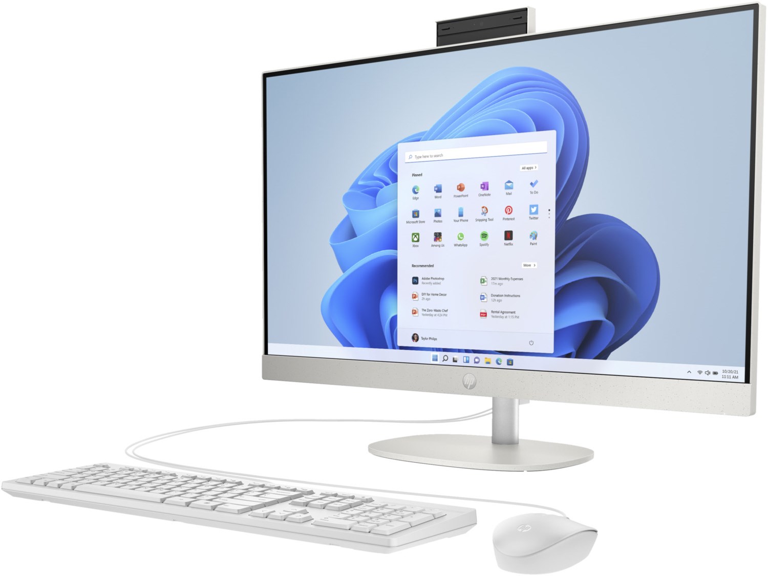 Hp AlL-IN-One Pc, 68,6 Cm Display, IpS-Panel, Auflösung: 1920 X 1080, Full Hd, Amd Ryzen 5 Prozessor (az5t6ea)