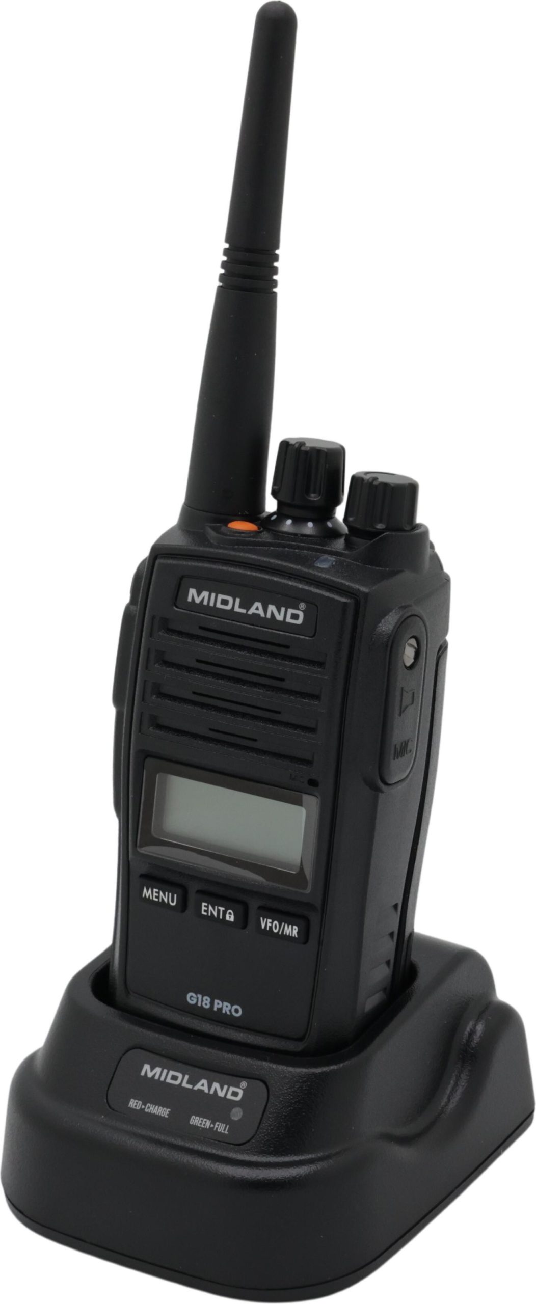Midland G18 04 - Pmr Funkgerät Ip67 Schwarz (c1145.04)